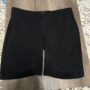 Liz Claiborne Women's High Waist Black Shorts